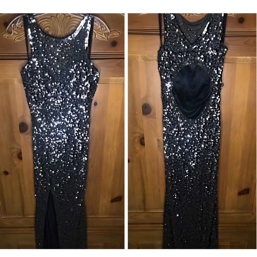 Shae Couture Floor Length Prom Dress.